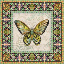 Kit point de croix - Letistitch - Papillons Vintage 2
