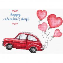 Kit point de croix - Letistitch - Joyeuse St Valentin