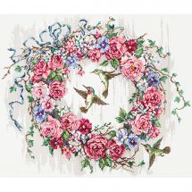 Kit point de croix - Letistitch - Couronne des colibris