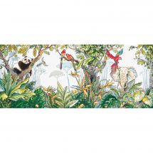 Kit point de croix - Letistitch - Le temps de la jungle