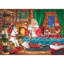 Kit broderie point de croix - Letistitch - Se préparer pour Noël