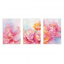 Kit broderie point de croix - Letistitch - Roses