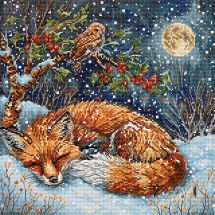 Kit broderie point de croix - Letistitch - Rêves glacés