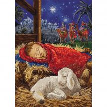 Kit broderie point de croix - Letistitch - Jésus