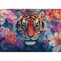 Kit broderie point de croix - Letistitch - Les yeux de la nature