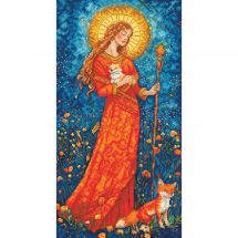 Kit broderie point de croix - Letistitch - Déesse de l'Automne