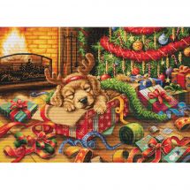 Kit broderie point de croix - Luca-S - Petit trouble-fête