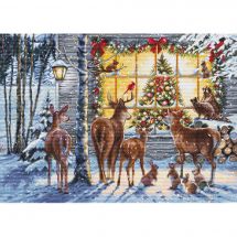 Kit broderie point de croix - Luca-S - Voisins indiscrets