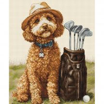 Kit broderie point de croix - Luca-S - Maître du golf