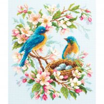 Kit broderie point de croix - Magic Needle - Chant de Printemps