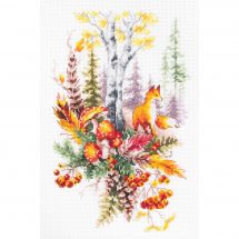 Kit broderie point de croix - Magic Needle - Esprit de la forêt d'automne