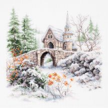 Kit broderie point de croix - Magic Needle - Rêves d'hiver