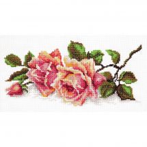 Kit broderie point de croix - Magic Needle - L'odeur des roses