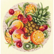 Kit point de croix - Magic Needle - Fruits exotiques