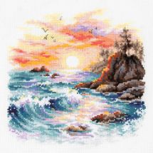 Kit broderie point de croix - Magic Needle - Quatre éléments