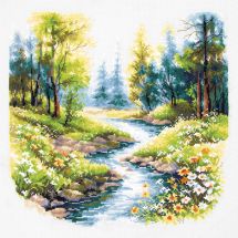 Kit broderie point de croix - Magic Needle - Sons de la nature