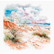 Kit broderie point de croix - Magic Needle - Dunes de mer