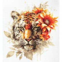 Kit broderie point de croix - Magic Needle - Tigre du Bengale