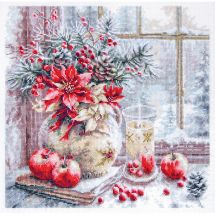 Kit broderie point de croix - Magic Needle - Une bougie brûlait