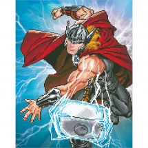 Kit de broderie Diamant - Camelot Dotz - Thor