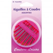 Aiguilles à coudre - Couture loisirs - Boîte de 30 aiguilles à coudre main 