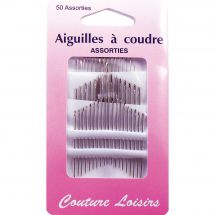 Aiguilles à coudre - Couture loisirs - Boîte de 50 aiguilles à coudre main