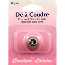 Dé à coudre - Couture loisirs - Laiton - Moyen