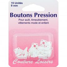 Boutons pression - Couture loisirs - Boutons pression - 9 mm