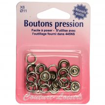 Boutons pression - Couture loisirs - Recharge boutons pression