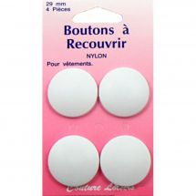 Boutons à recouvrir - Couture loisirs - Boutons à coudre - 29 mm