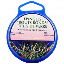 Epingles - Couture loisirs - Epingles tête de verre 10g