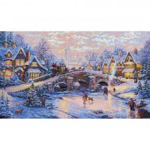 Kit broderie point de croix - Merejka - Esprit de Noël