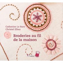 Livre - L'inédite - Broderies au fil de la maison