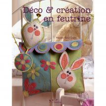 Livre - L'inédite - Déco et création en feutrine