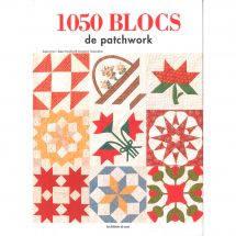 Livre - Les éditions de saxe - 1050 Blocs de patchwork