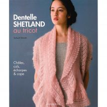 Livre - Les éditions de saxe - Dentelle Shetland au tricot