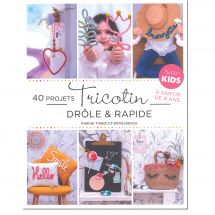 Livre - Les éditions de saxe - Tricotin drôle et rapide - Enfant