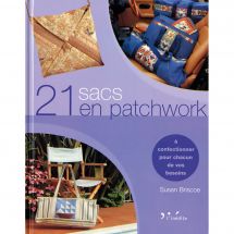 Livre - L'inédite - 21 sacs en patchwork