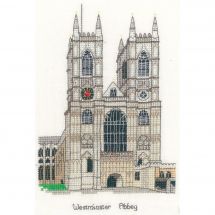 Kit broderie point de croix - Héritage - Westminster abbey