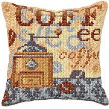 Kit de coussin gros trous - Orchidéa - L'heure du café