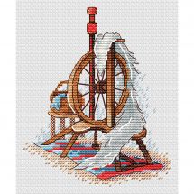 Kit broderie point de croix - MP Studia - Roue