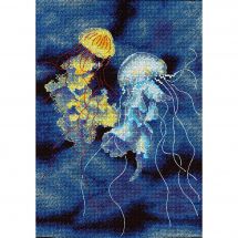 Kit broderie point de croix - MP Studia - La magie sous-marine