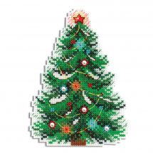 Kit d'ornement à broder - MP Studia - Beau sapin