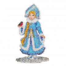 Kit d'ornement à broder - MP Studia - Princesse des neiges