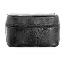 Rangement cuir tricot - Muud - Trousse Shadow - Noir