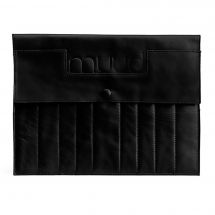 Rangement cuir tricot - Muud - Etui Oslo XL - Noir