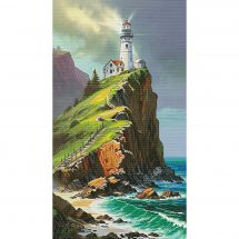 Kit broderie point de croix - Nova Sloboda - Phare majestueux