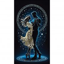 Kit de broderie avec perles - Nova Sloboda - Couple de danseurs