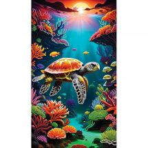 Kit de broderie avec perles - Nova Sloboda - Au fond de la mer