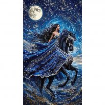Kit de broderie avec perles - Nova Sloboda - Enchanteresse des toiles